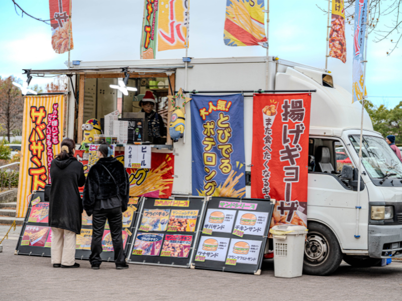 唐揚げグルメブース